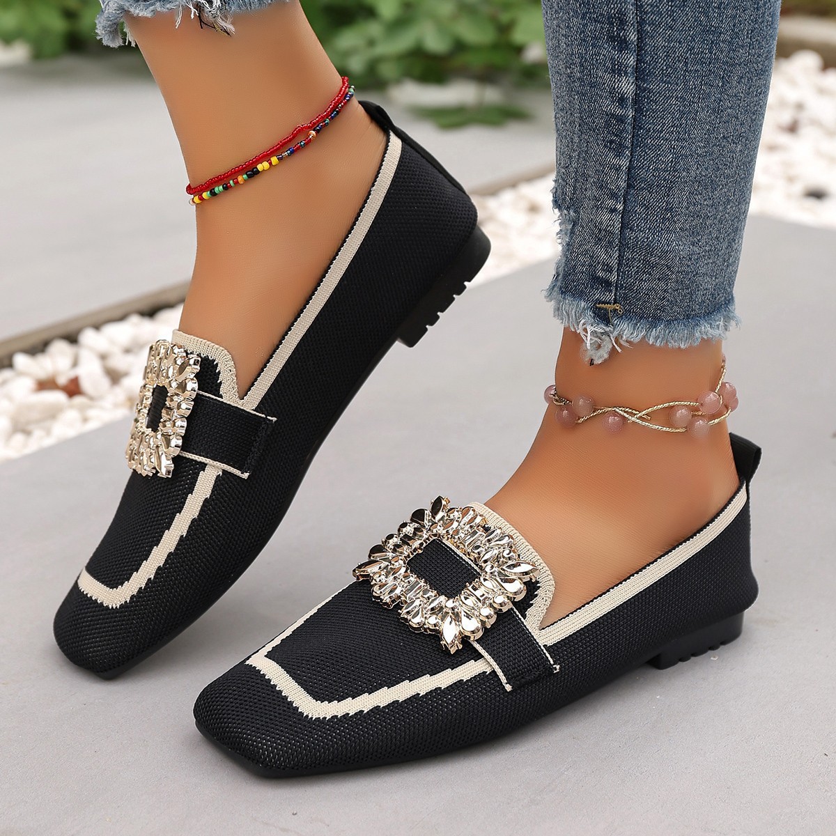 Scarpe Basse da Donna Primaver - Crystal Mesh Fabric recensione e prezzo